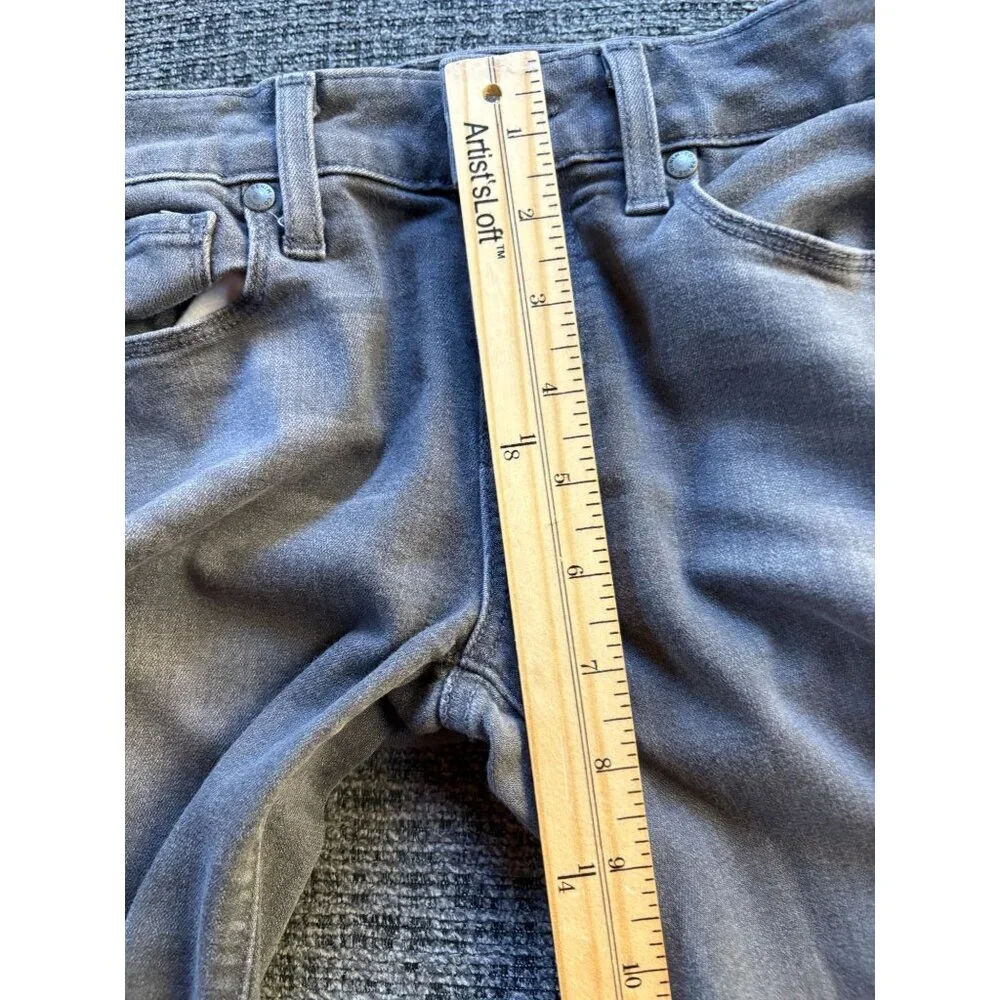 PAIGE Verdugo Ankle Skinny‎ Jeans Womens 26 Grey Mid Rise Stretch Denim USA Made